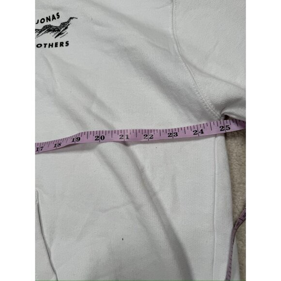 Jonas Brothers Women's White Hoodie Pullover Sweater  NWOT‎ - Picture 5 of 10